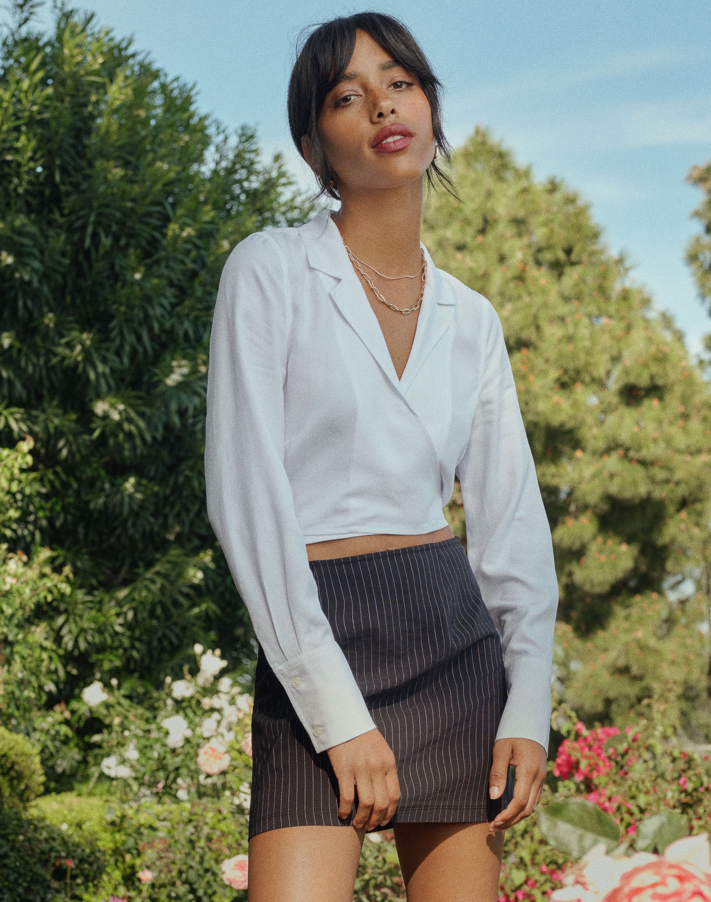 Wrap tie shirt Clearance