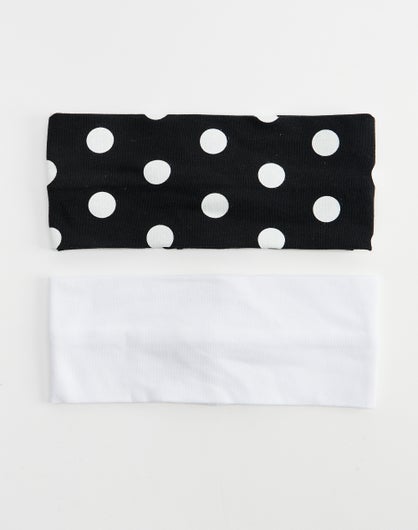 Wide Twin Headband Pack