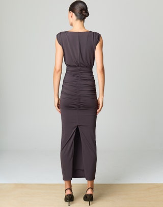 green emerald velvet dress GLASSONS (BN) One shoulder maxi dress! 8 | Recycle Style main image 1